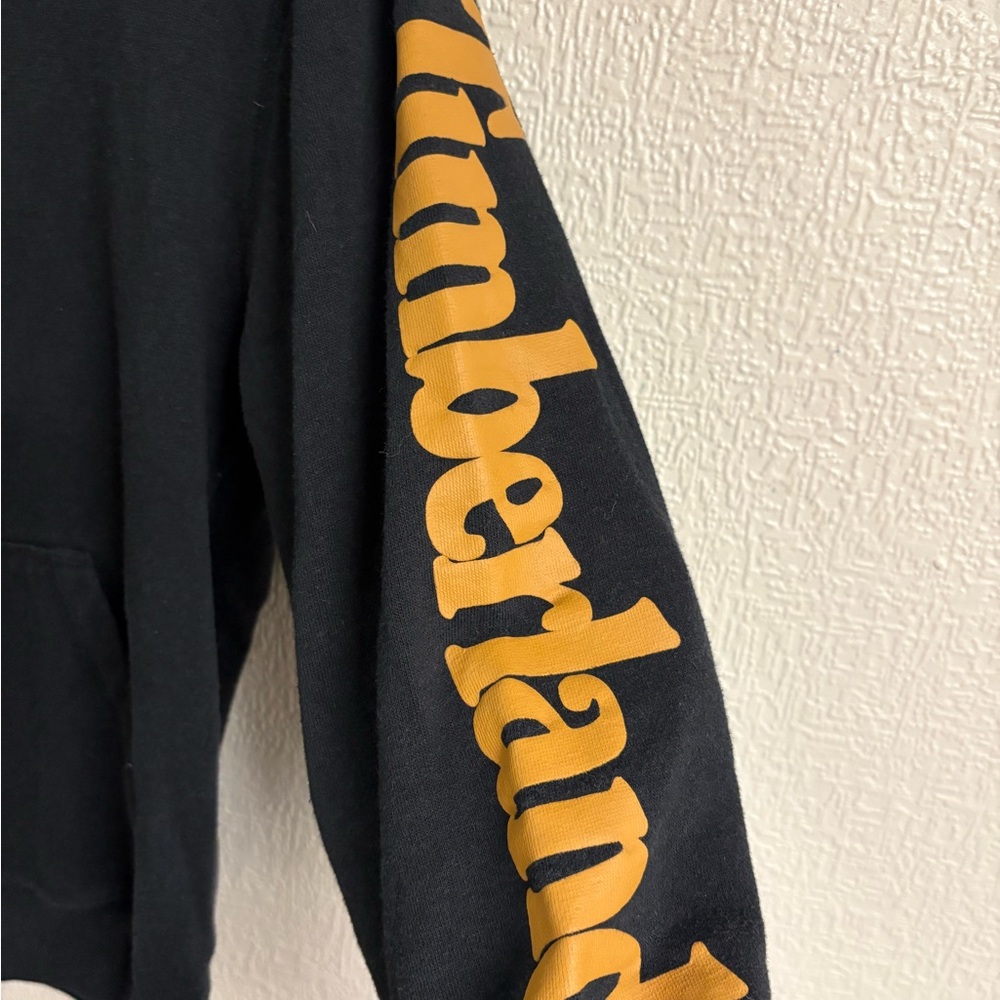Timberland Black Hoodie with Gold Accents - Picture 2 of 5